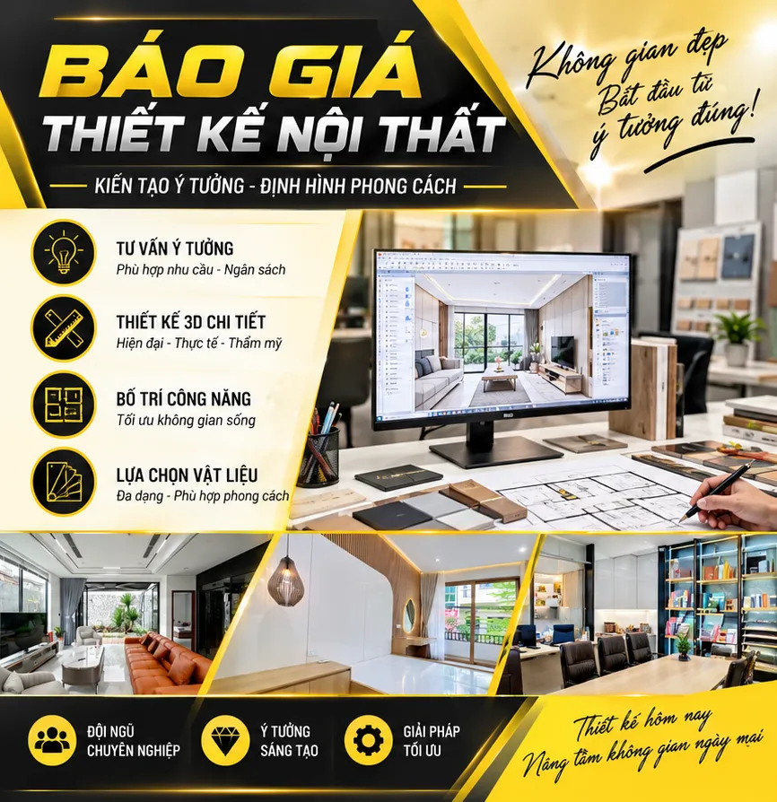 Báo giá thiết kế nội thất