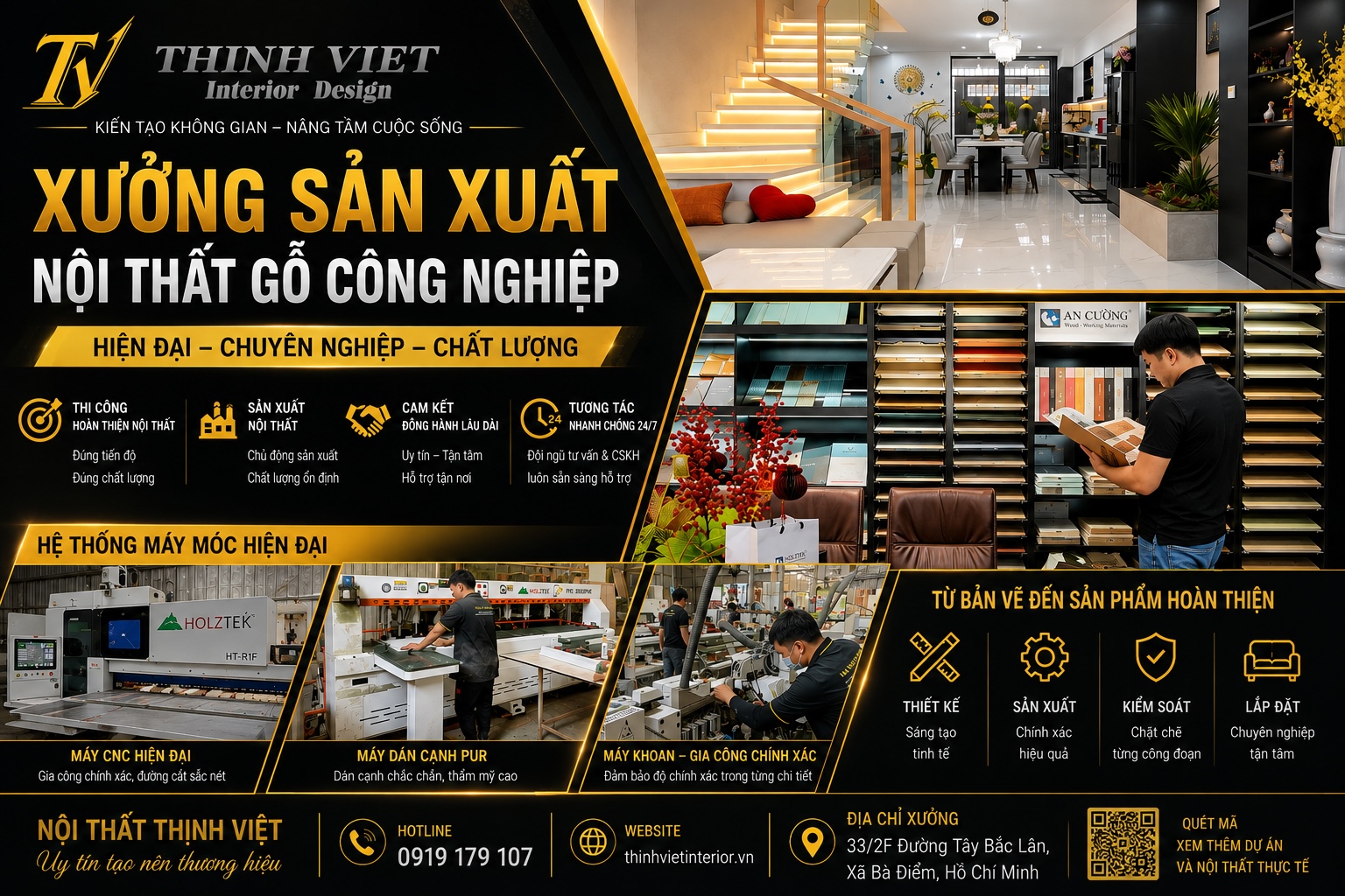 Nhà xưởng sản xuất của Thịnh Việt